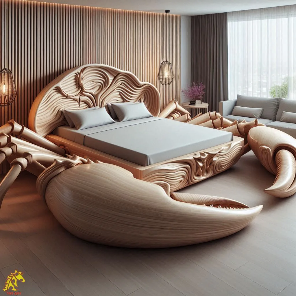 Crab Shaped Bed Design: A Must-Have for Crab Lovers!