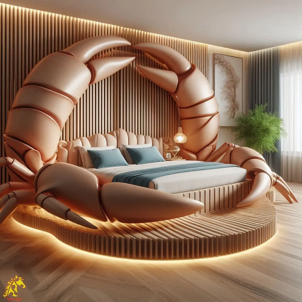 Crab Shaped Bed Design: A Must-Have for Crab Lovers!