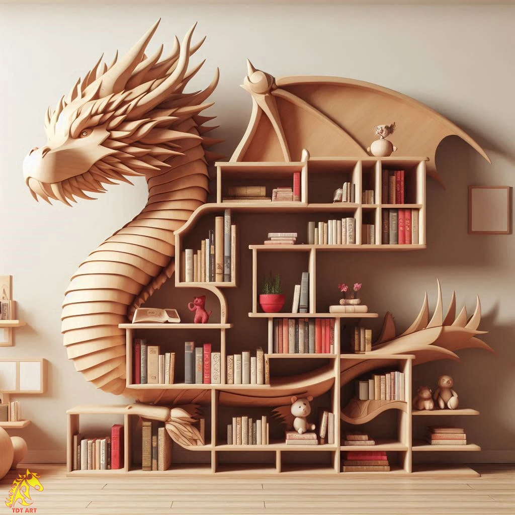 Dragon Bookshelf Designs: Unveiling My Fantasy Haven