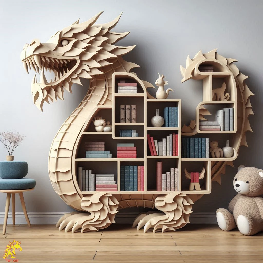 Dragon Bookshelf Designs: Unveiling My Fantasy Haven