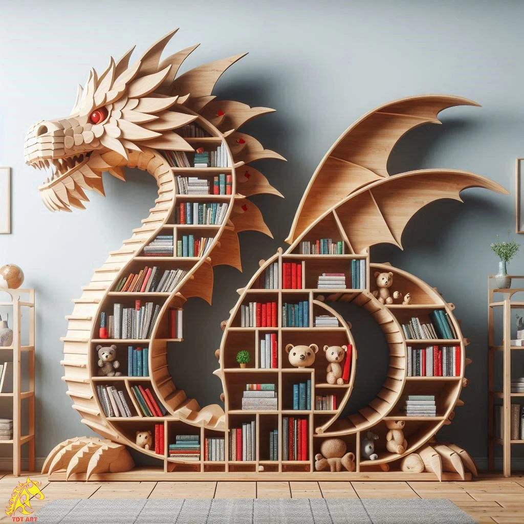 Dragon Bookshelf Designs: Unveiling My Fantasy Haven