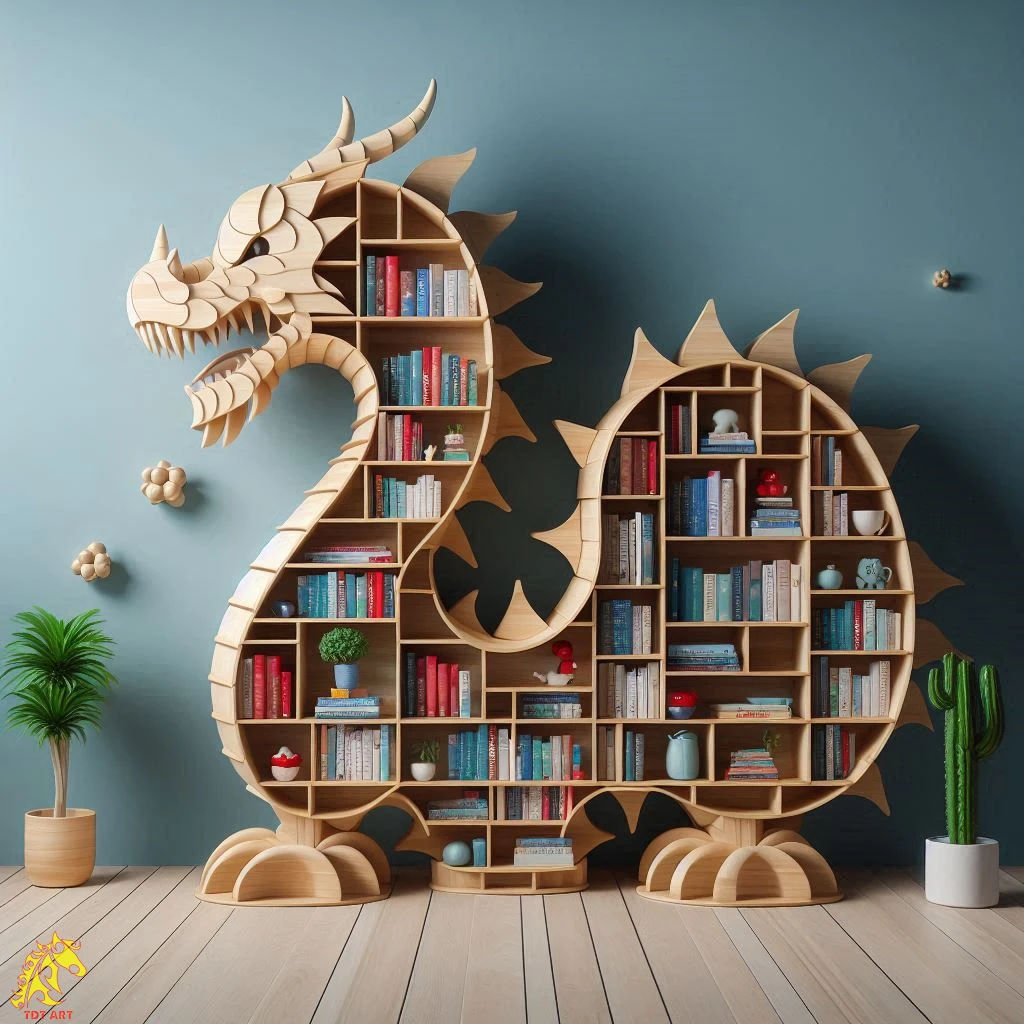 Dragon Bookshelf Designs: Unveiling My Fantasy Haven