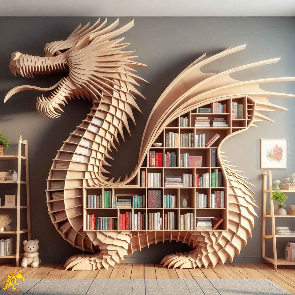 Dragon Bookshelf Designs: Unveiling My Fantasy Haven