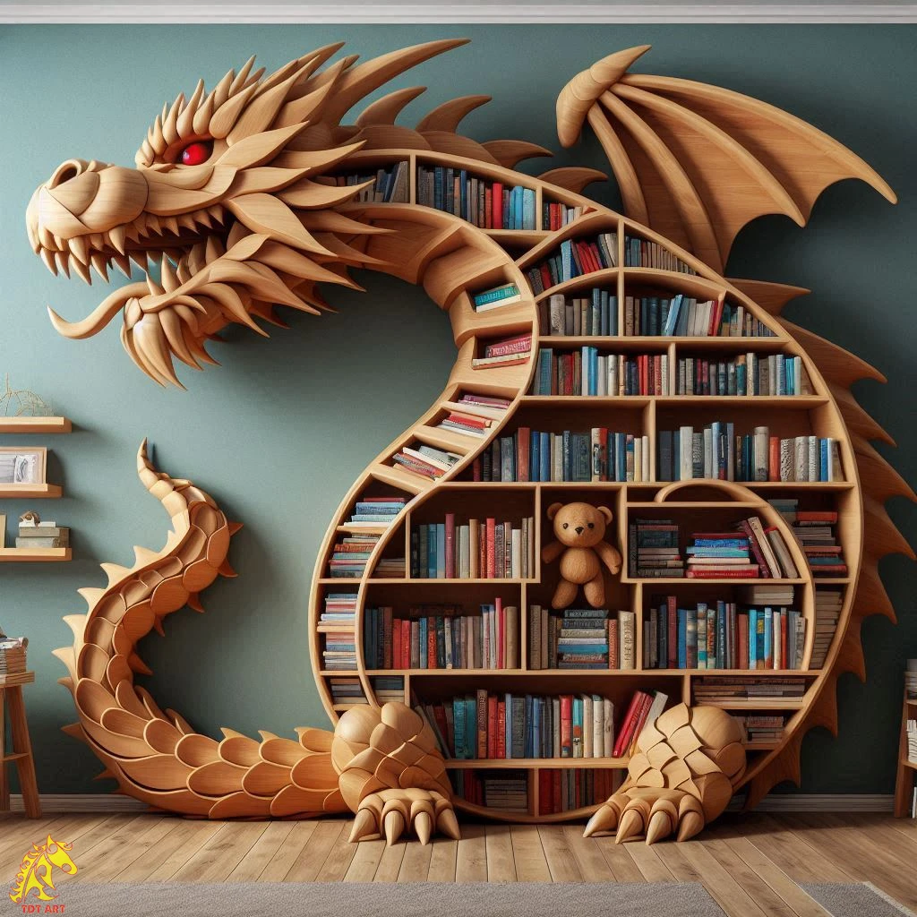 Dragon Bookshelf Designs: Unveiling My Fantasy Haven