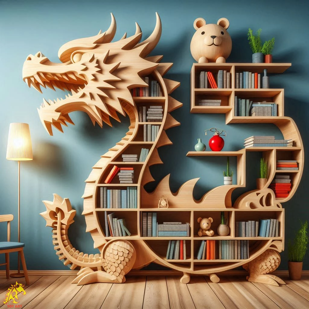 Dragon Bookshelf Designs: Unveiling My Fantasy Haven