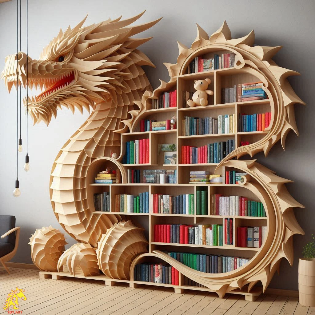 Dragon Bookshelf Designs: Unveiling My Fantasy Haven