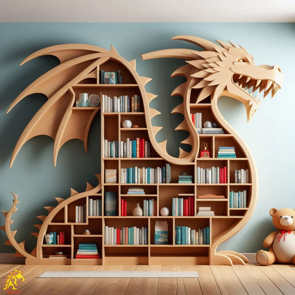 Dragon Bookshelf Designs: Unveiling My Fantasy Haven