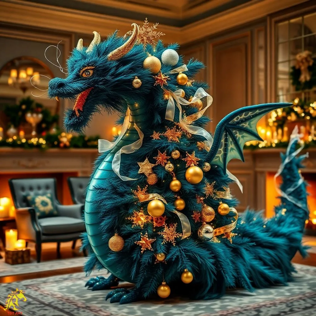 Dragon Christmas Tree Design: Transform Your Holiday Decor Into a Mythical Wonderland