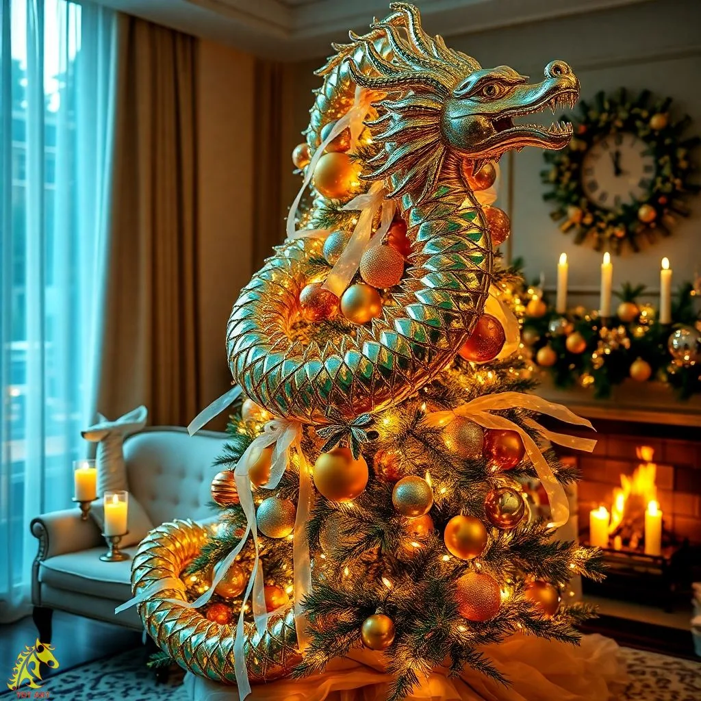 Dragon Christmas Tree Design: Transform Your Holiday Decor Into a Mythical Wonderland