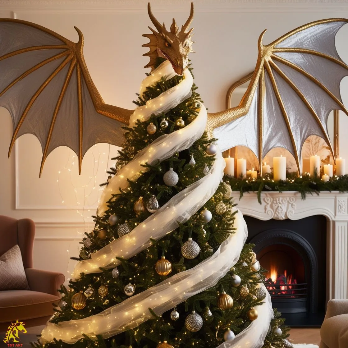 Dragon Christmas Tree Design: Transform Your Holiday Decor Into a Mythical Wonderland