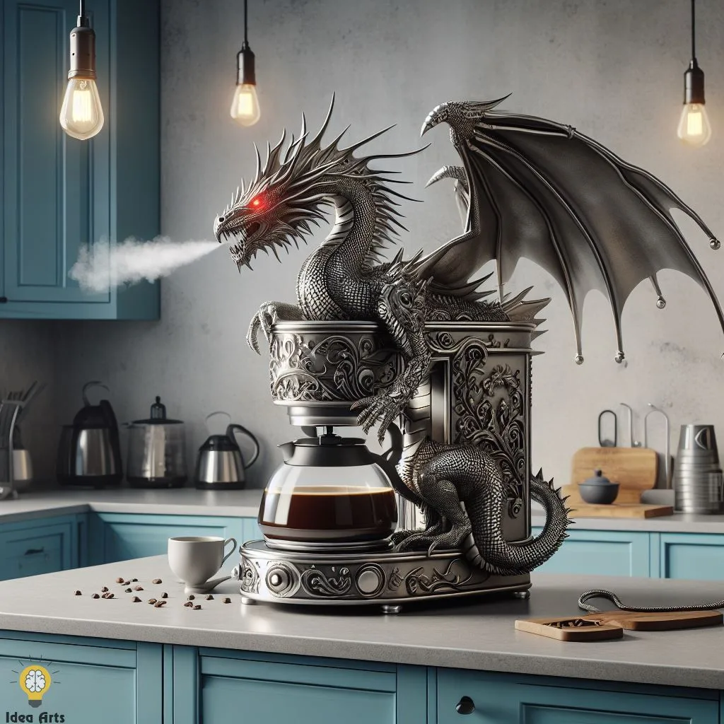 Revitalize your kitchen with the Dragon Coffee Maker Design