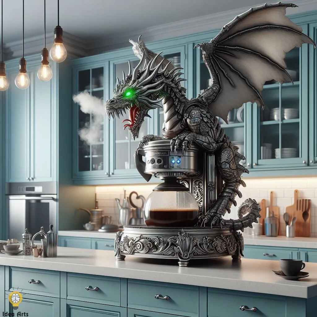 Revitalize your kitchen with the Dragon Coffee Maker Design