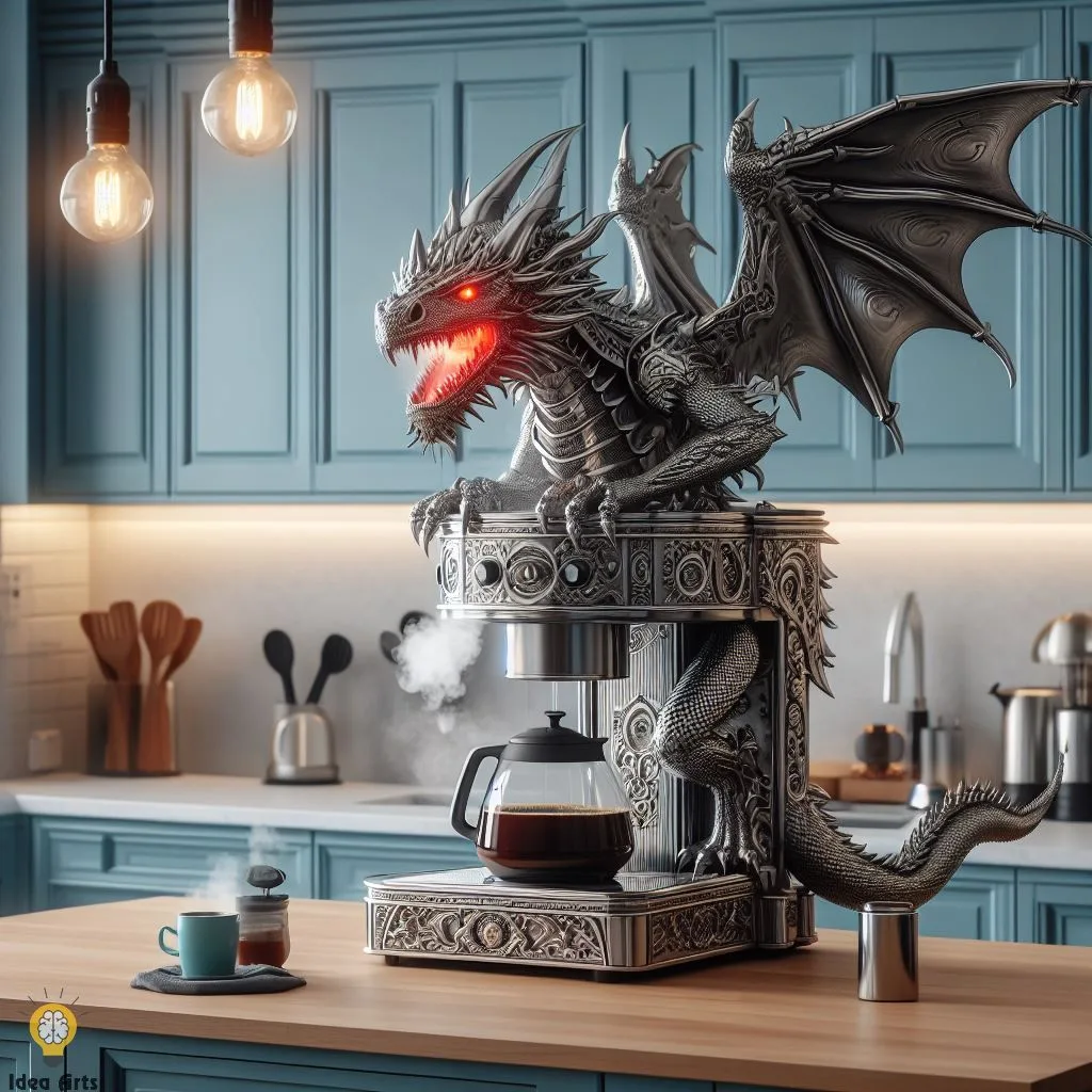 Revitalize your kitchen with the Dragon Coffee Maker Design