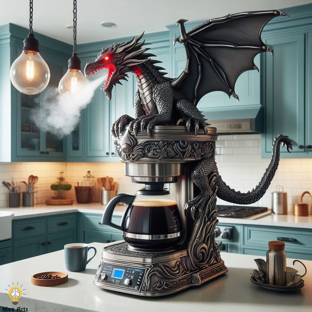 Revitalize your kitchen with the Dragon Coffee Maker Design