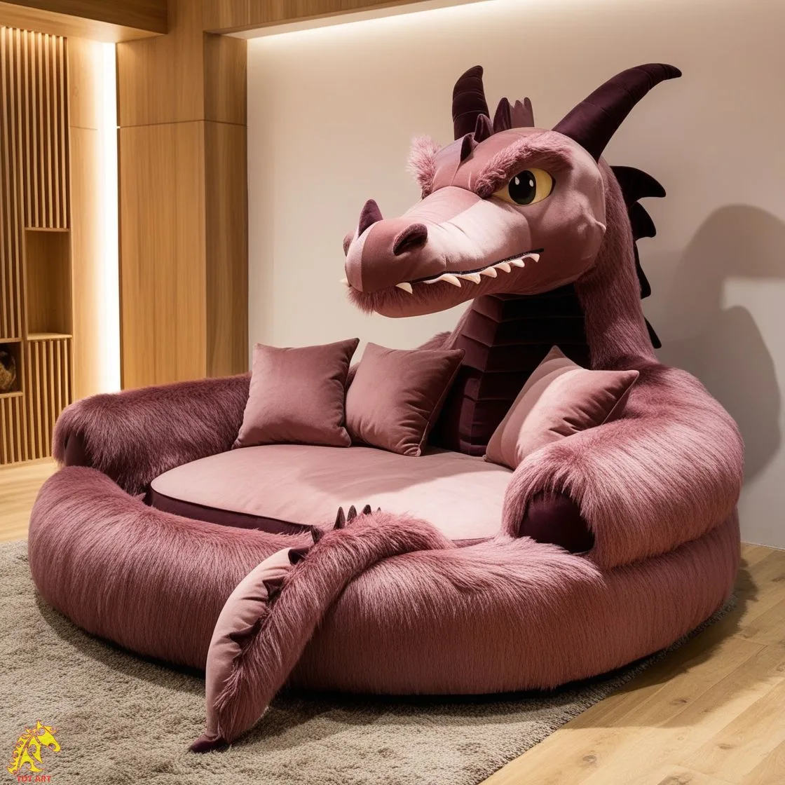 The Allure of Dragon Shaped Sofa Design: A Bold Statement for Your Space