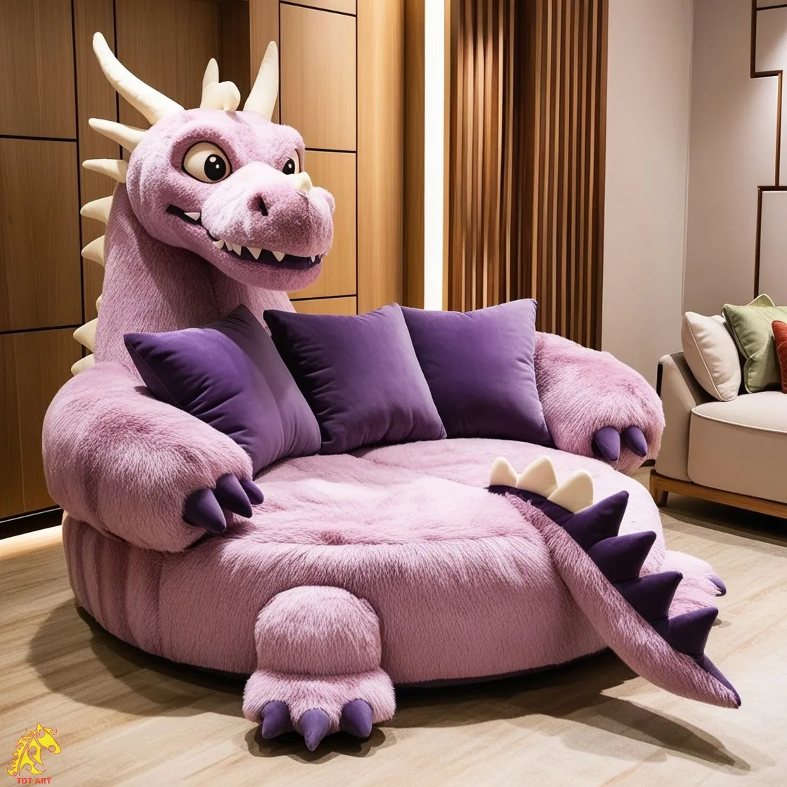 The Allure of Dragon Shaped Sofa Design: A Bold Statement for Your Space