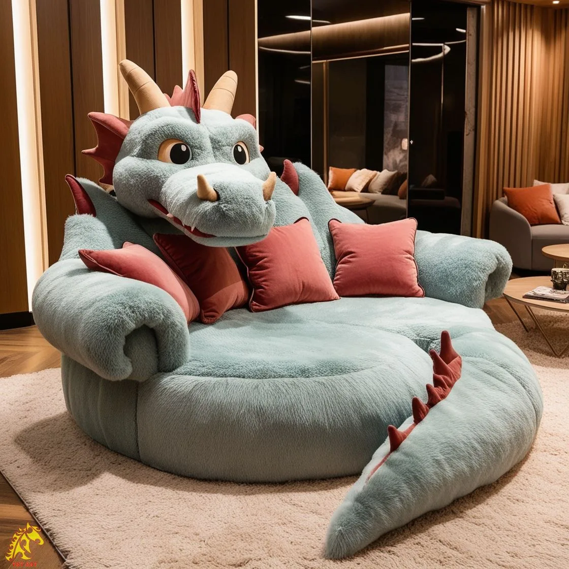 The Allure of Dragon Shaped Sofa Design: A Bold Statement for Your Space