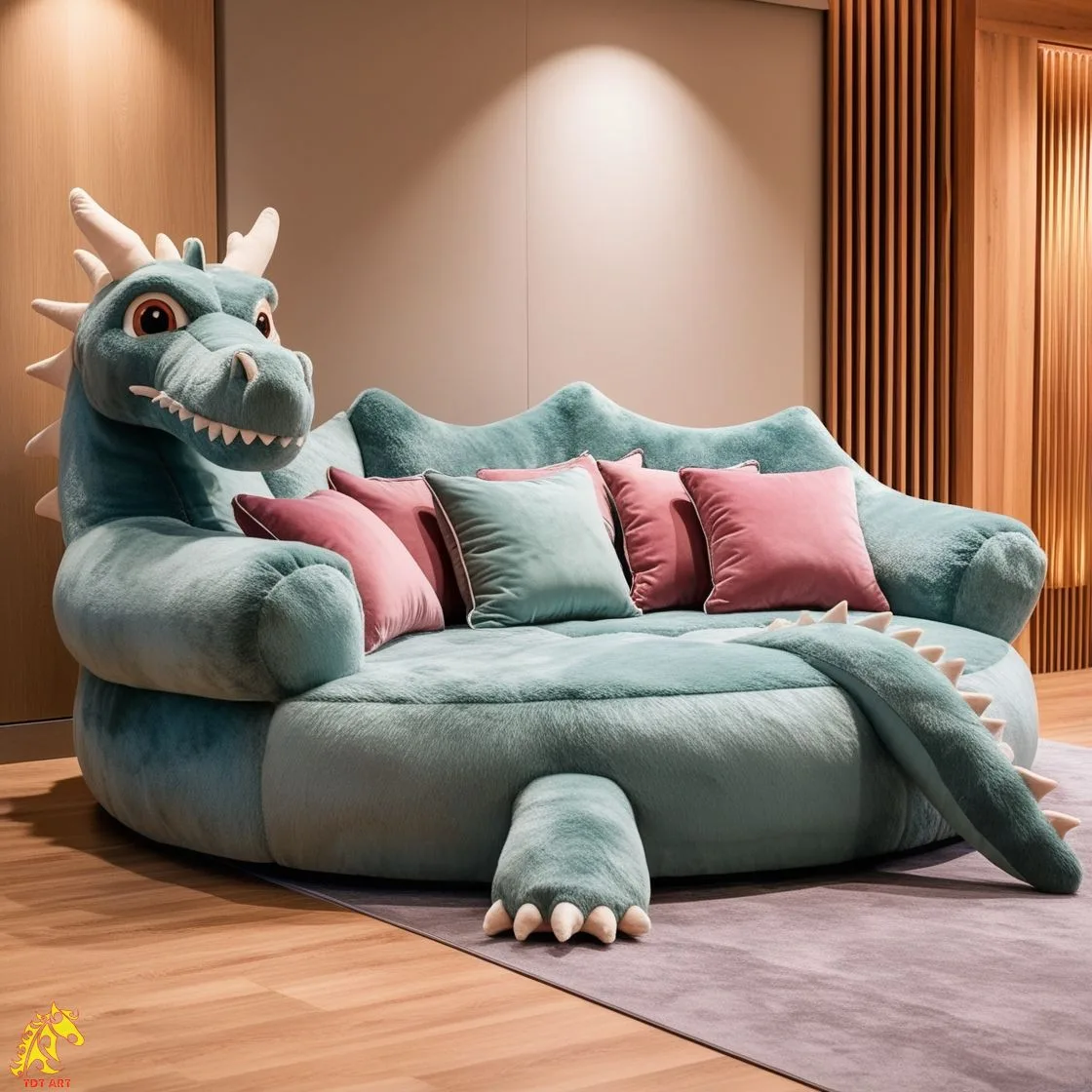 The Allure of Dragon Shaped Sofa Design: A Bold Statement for Your Space