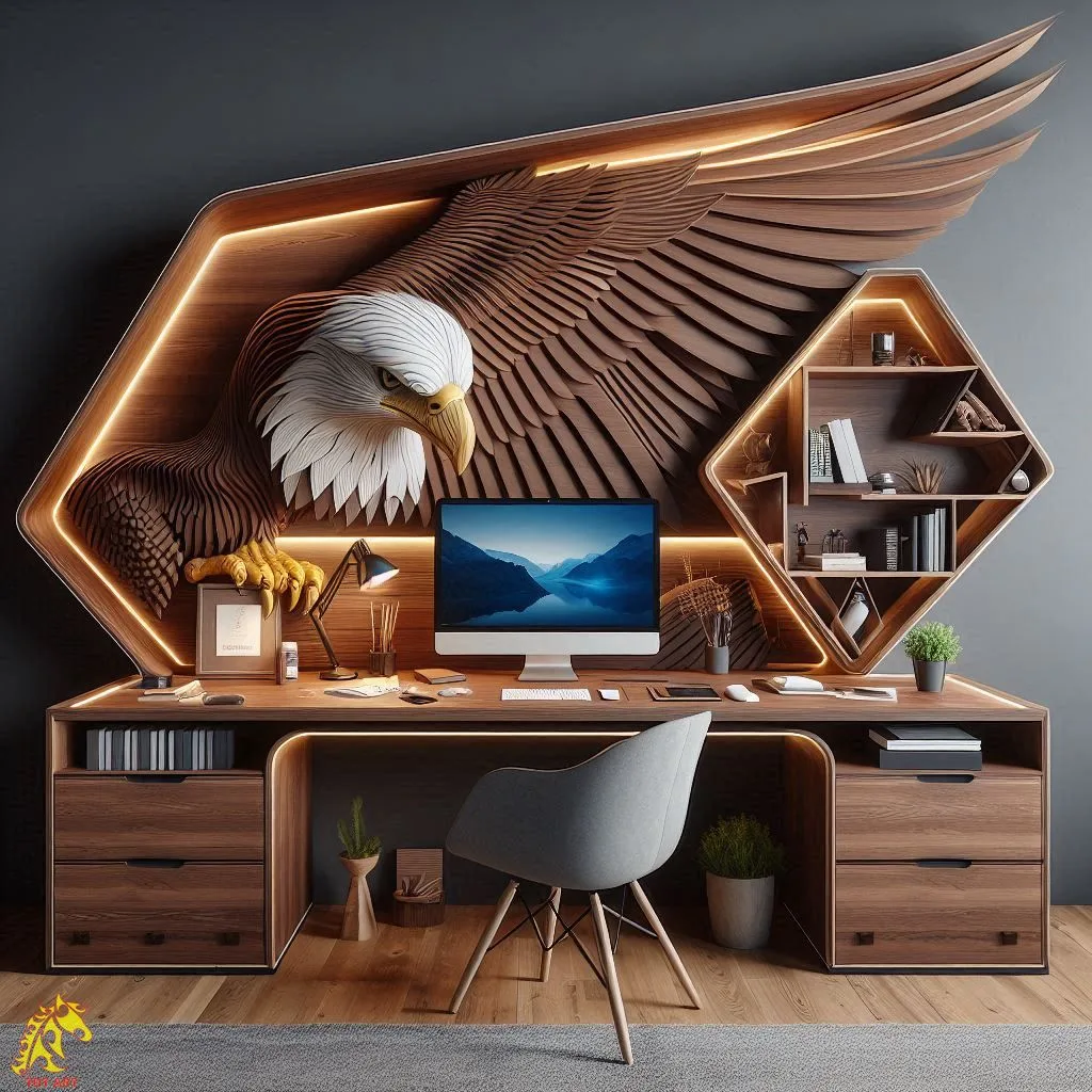 The Ultimate Guide to Eagle-Shaped Home Office Desk Design