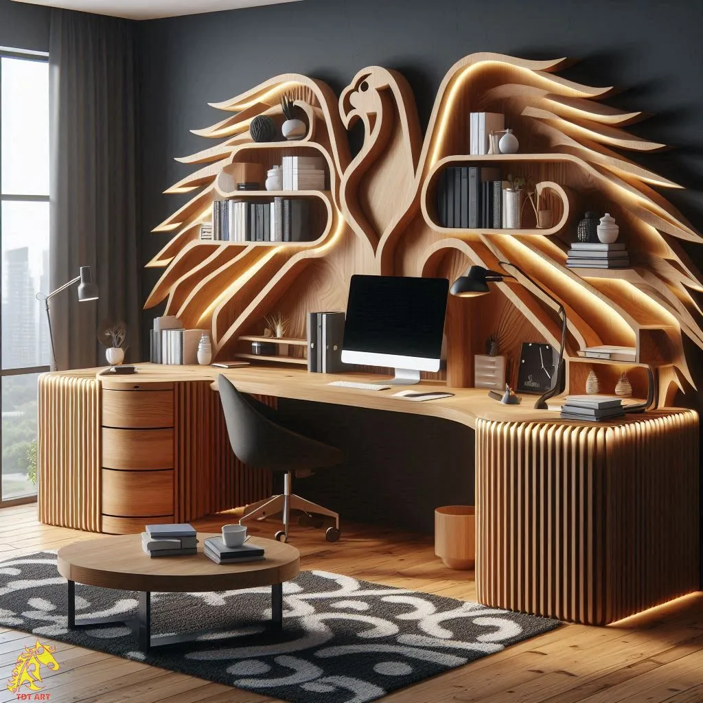 The Ultimate Guide to Eagle-Shaped Home Office Desk Design