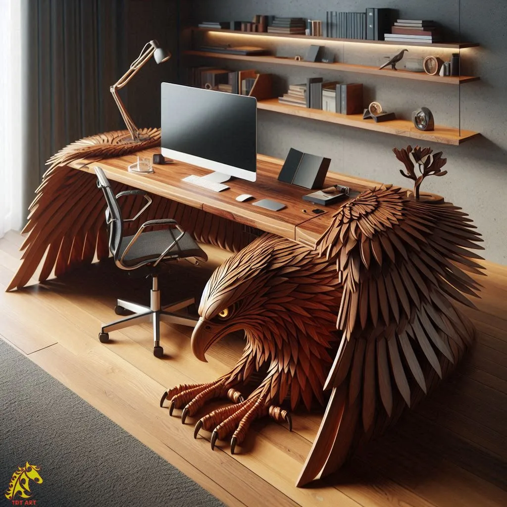 The Ultimate Guide to Eagle-Shaped Home Office Desk Design