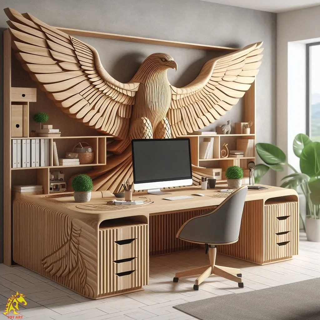 The Ultimate Guide to Eagle-Shaped Home Office Desk Design