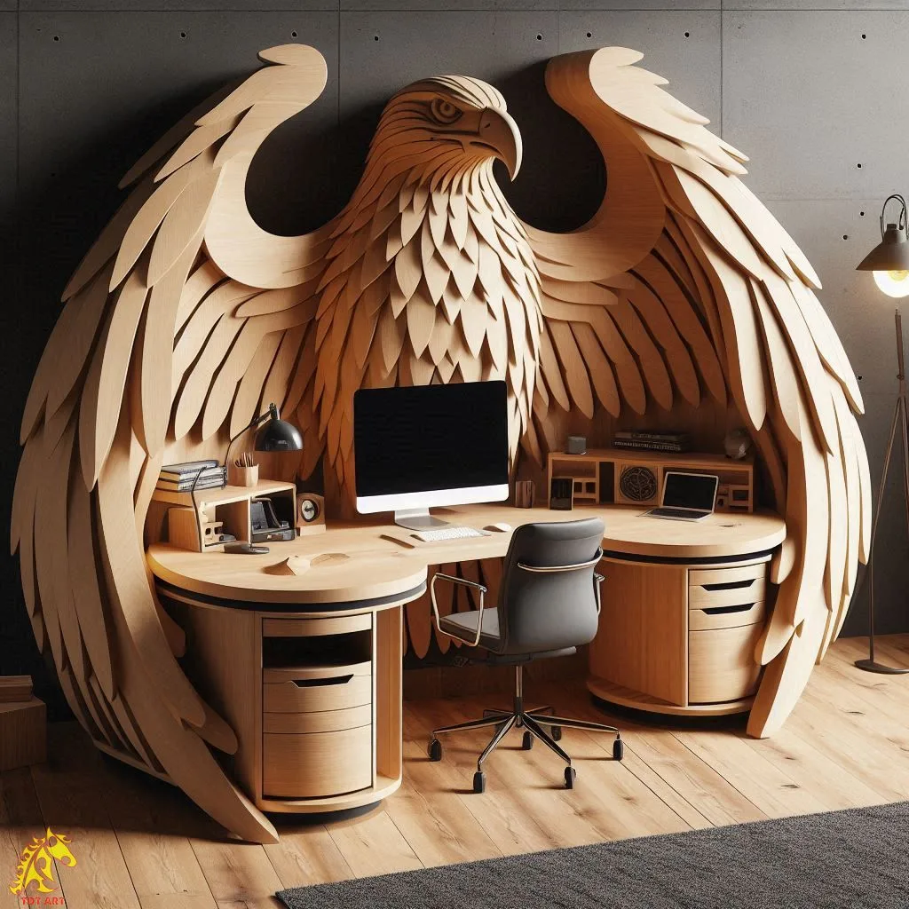 The Ultimate Guide to Eagle-Shaped Home Office Desk Design