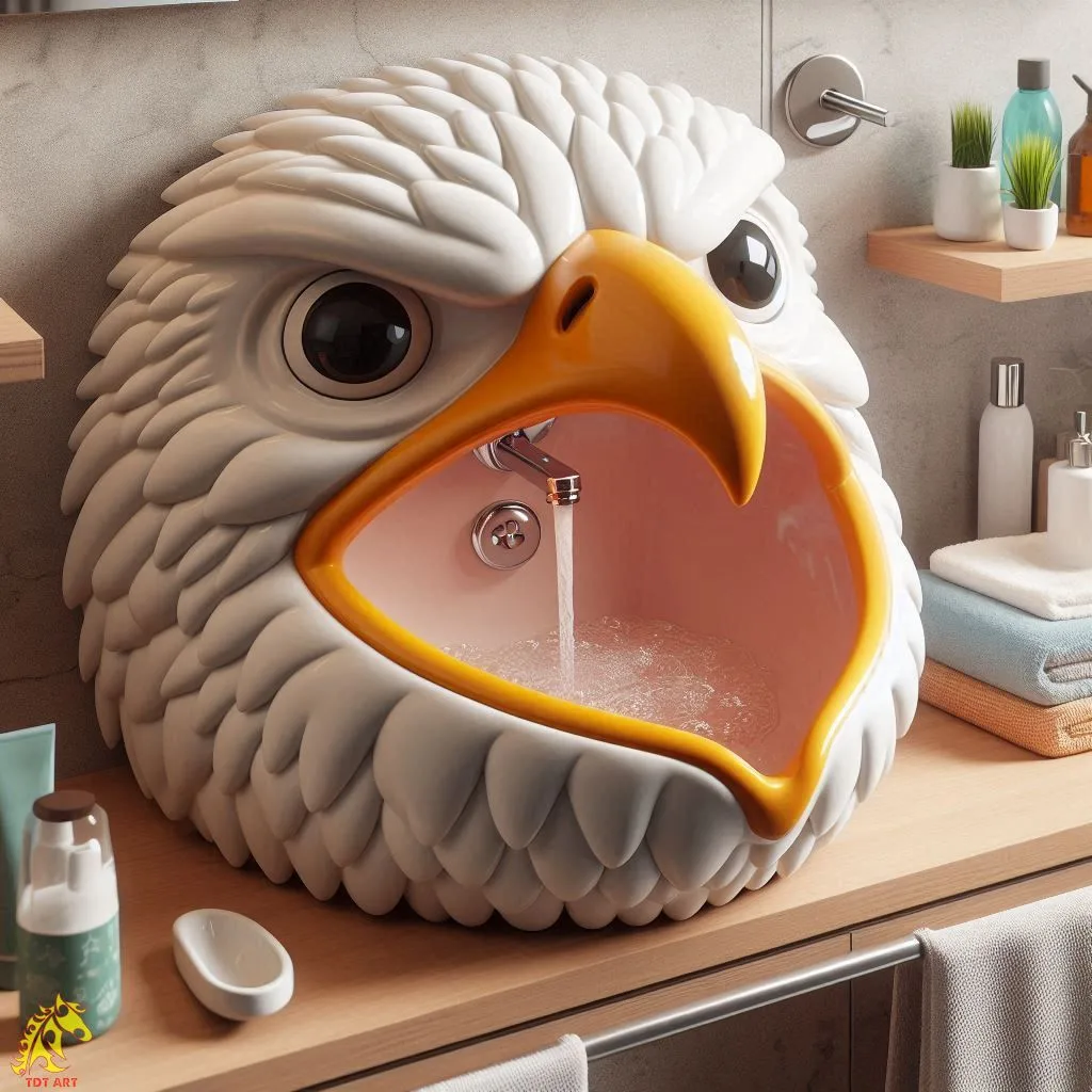 Eagle Shaped Sink Design: Elevate Your Bathroom with a Bold Statement Piece