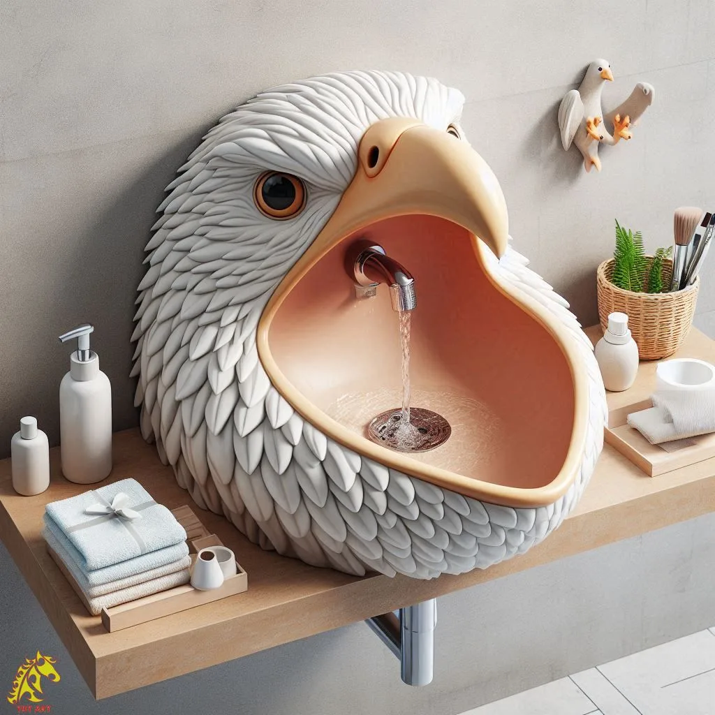 Eagle Shaped Sink Design: Elevate Your Bathroom with a Bold Statement Piece