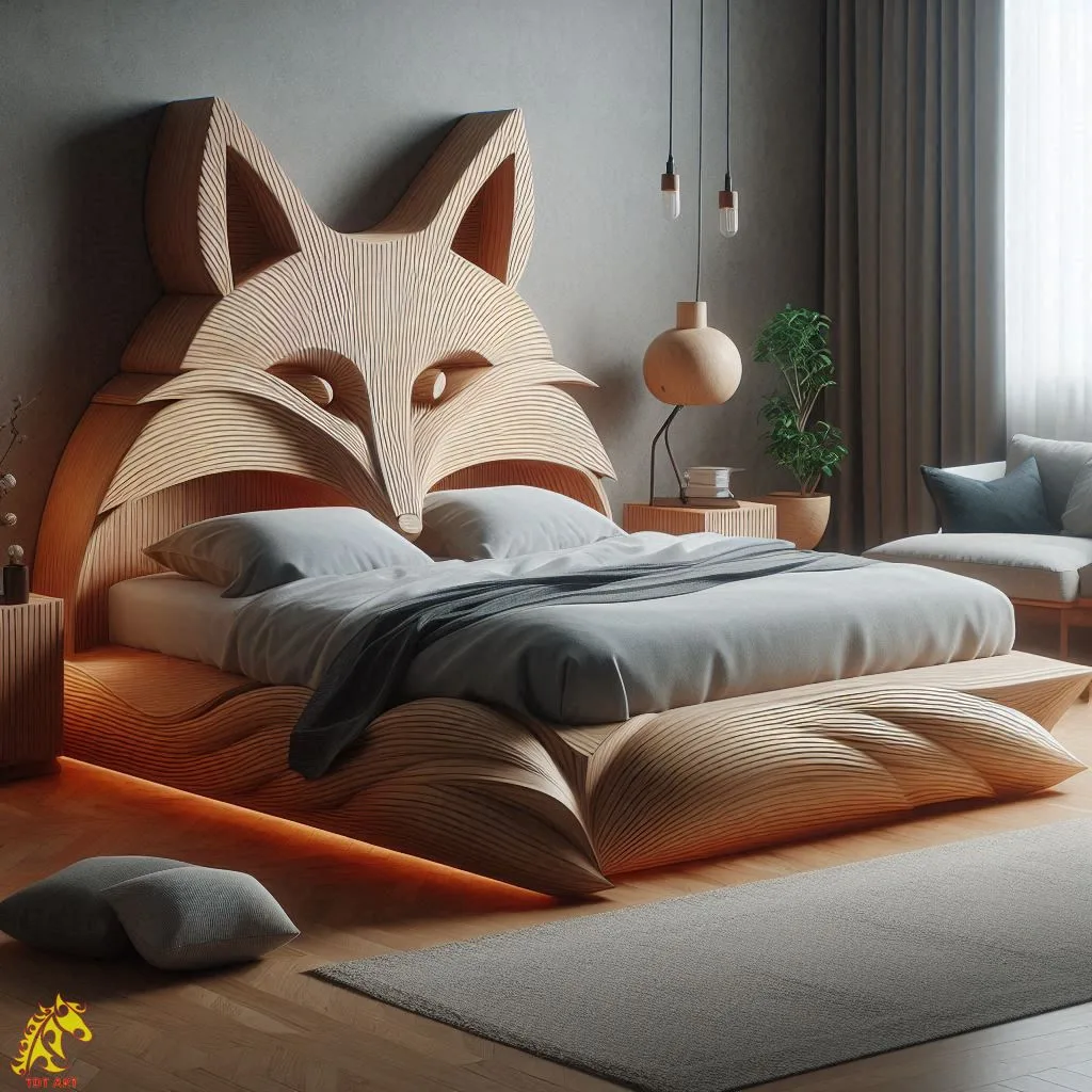 Cozy and Unique: The Fox-Shaped Bed Design Trend You Need in Your Bedroom