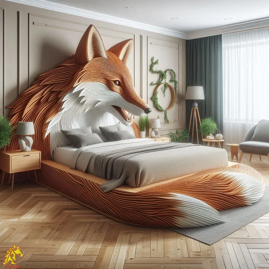 Cozy and Unique: The Fox-Shaped Bed Design Trend You Need in Your Bedroom