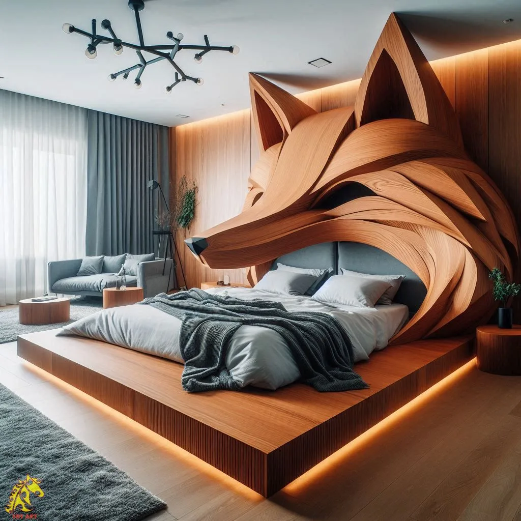 Cozy and Unique: The Fox-Shaped Bed Design Trend You Need in Your Bedroom