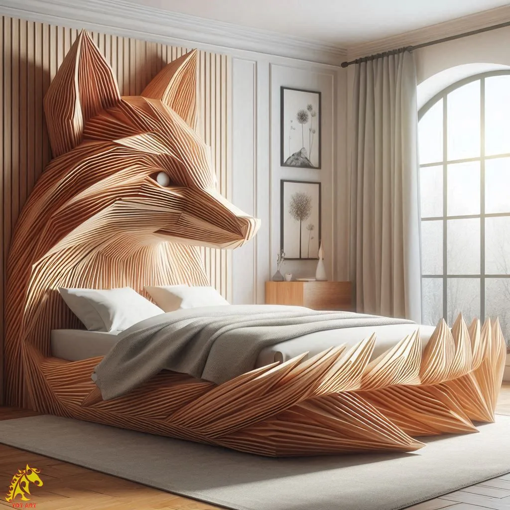 Cozy and Unique: The Fox-Shaped Bed Design Trend You Need in Your Bedroom