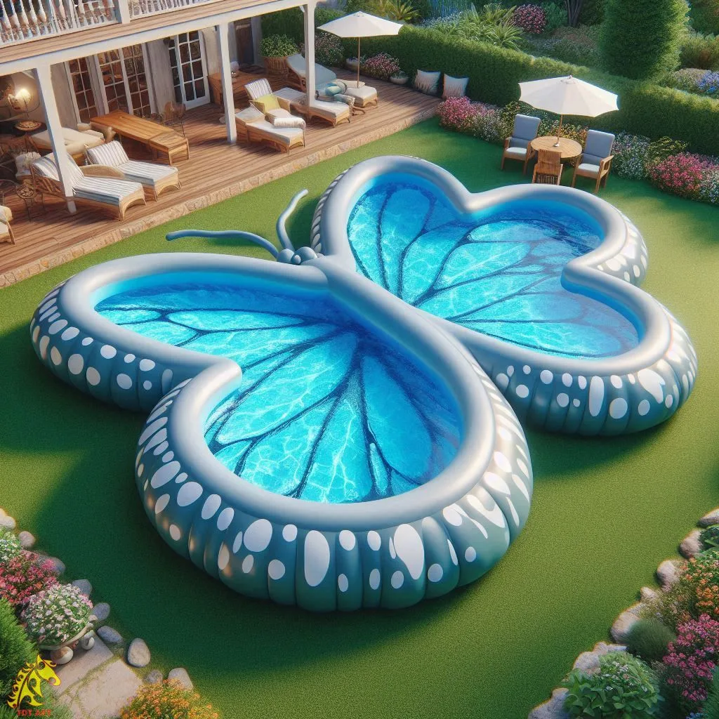 Giant Butterfly Inflatable Pool Design: A Spectacular Addition to Your Outdoor Space