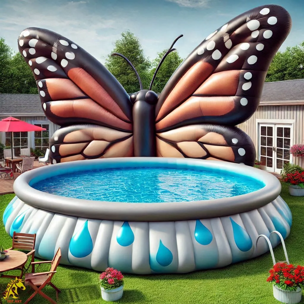 Giant Butterfly Inflatable Pool Design: A Spectacular Addition to Your Outdoor Space