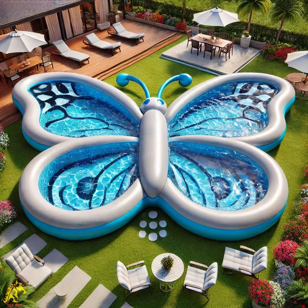 Giant Butterfly Inflatable Pool Design: A Spectacular Addition to Your Outdoor Space