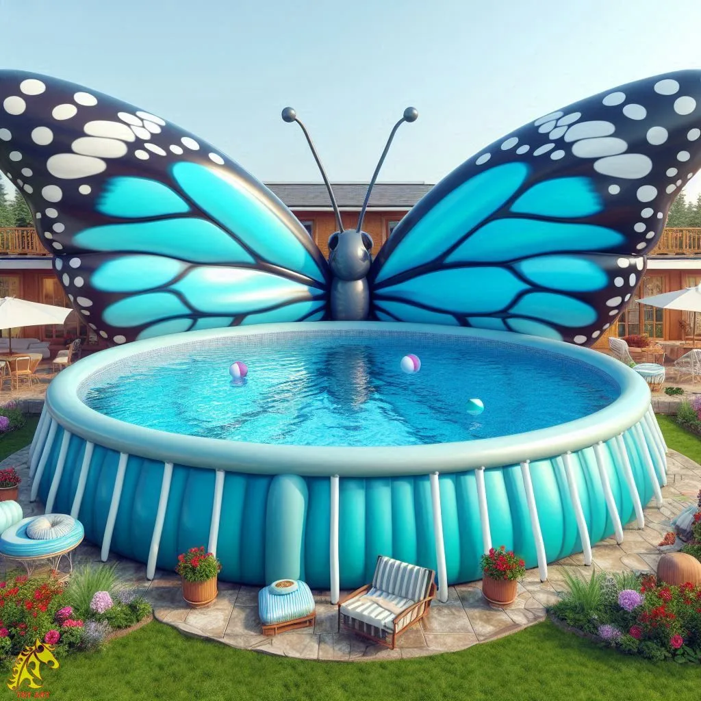 Giant Butterfly Inflatable Pool Design: A Spectacular Addition to Your Outdoor Space