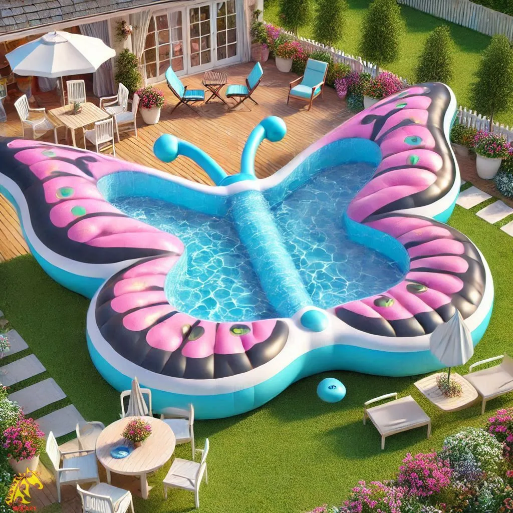 Giant Butterfly Inflatable Pool Design: A Spectacular Addition to Your Outdoor Space