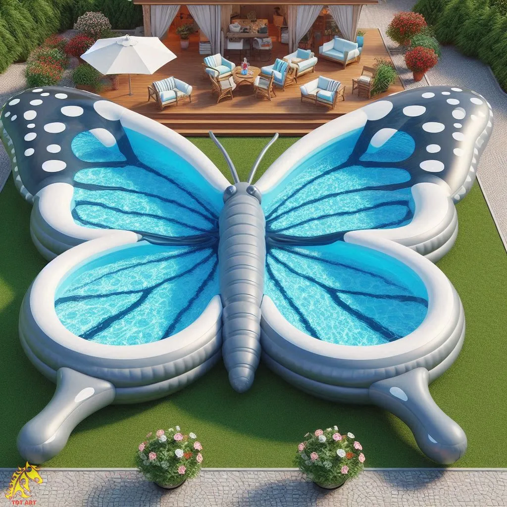 Giant Butterfly Inflatable Pool Design: A Spectacular Addition to Your Outdoor Space