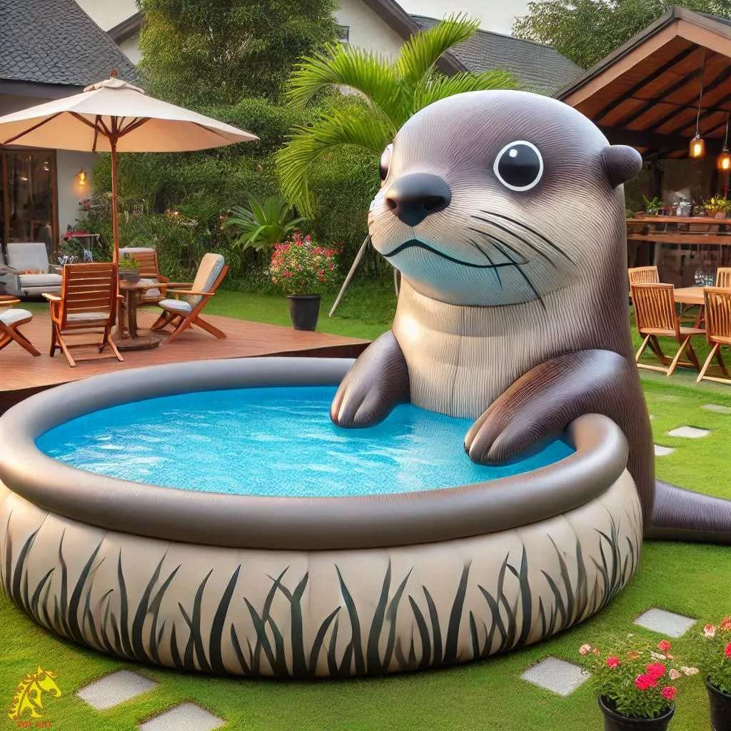 Giant Otter Inflatable Pool Design: A Splash of Fun and Creativity