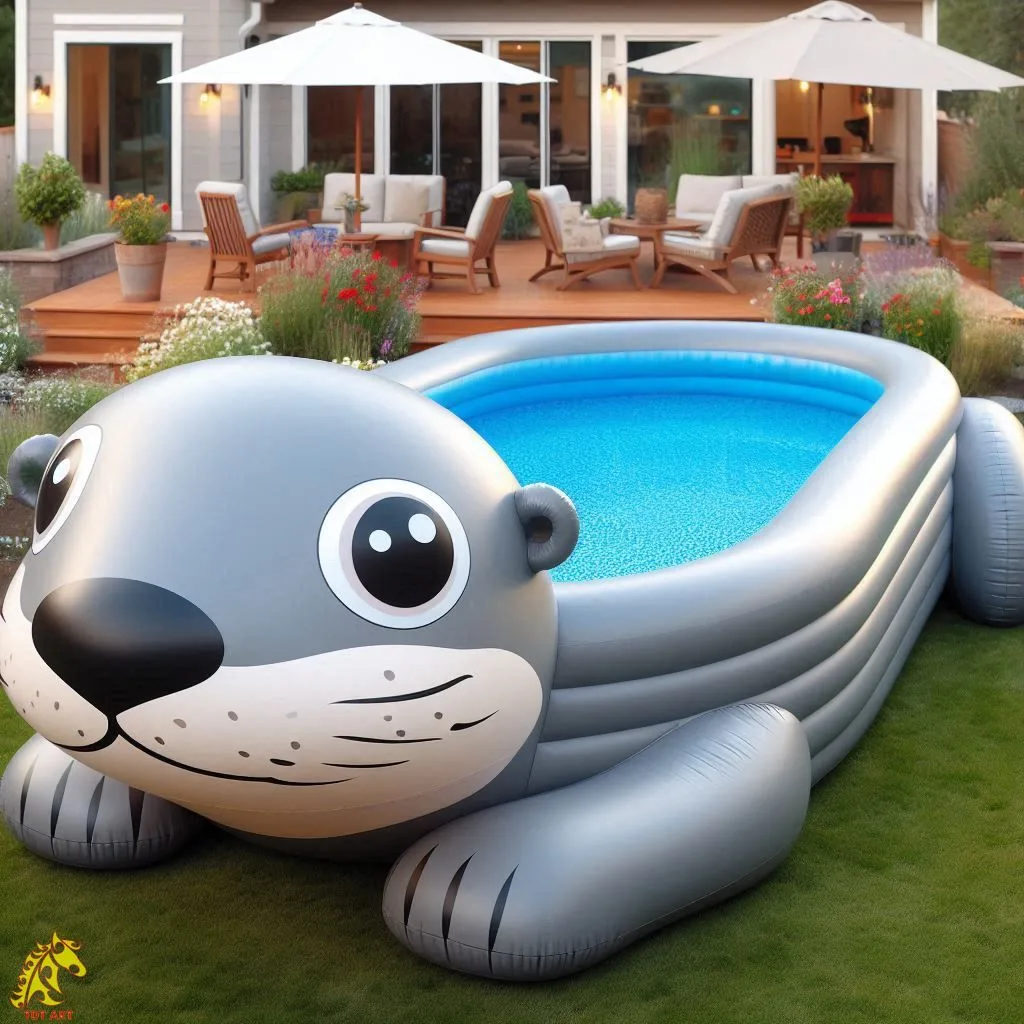 Giant Otter Inflatable Pool Design: A Splash of Fun and Creativity