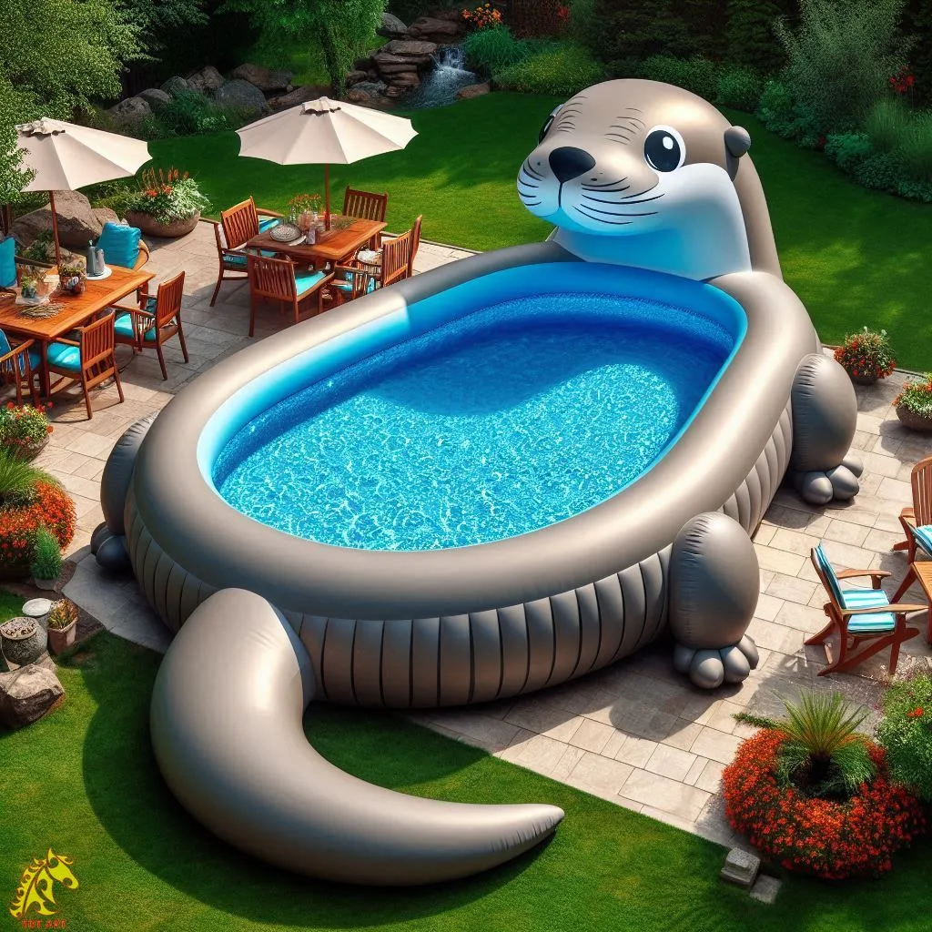 Giant Otter Inflatable Pool Design: A Splash of Fun and Creativity