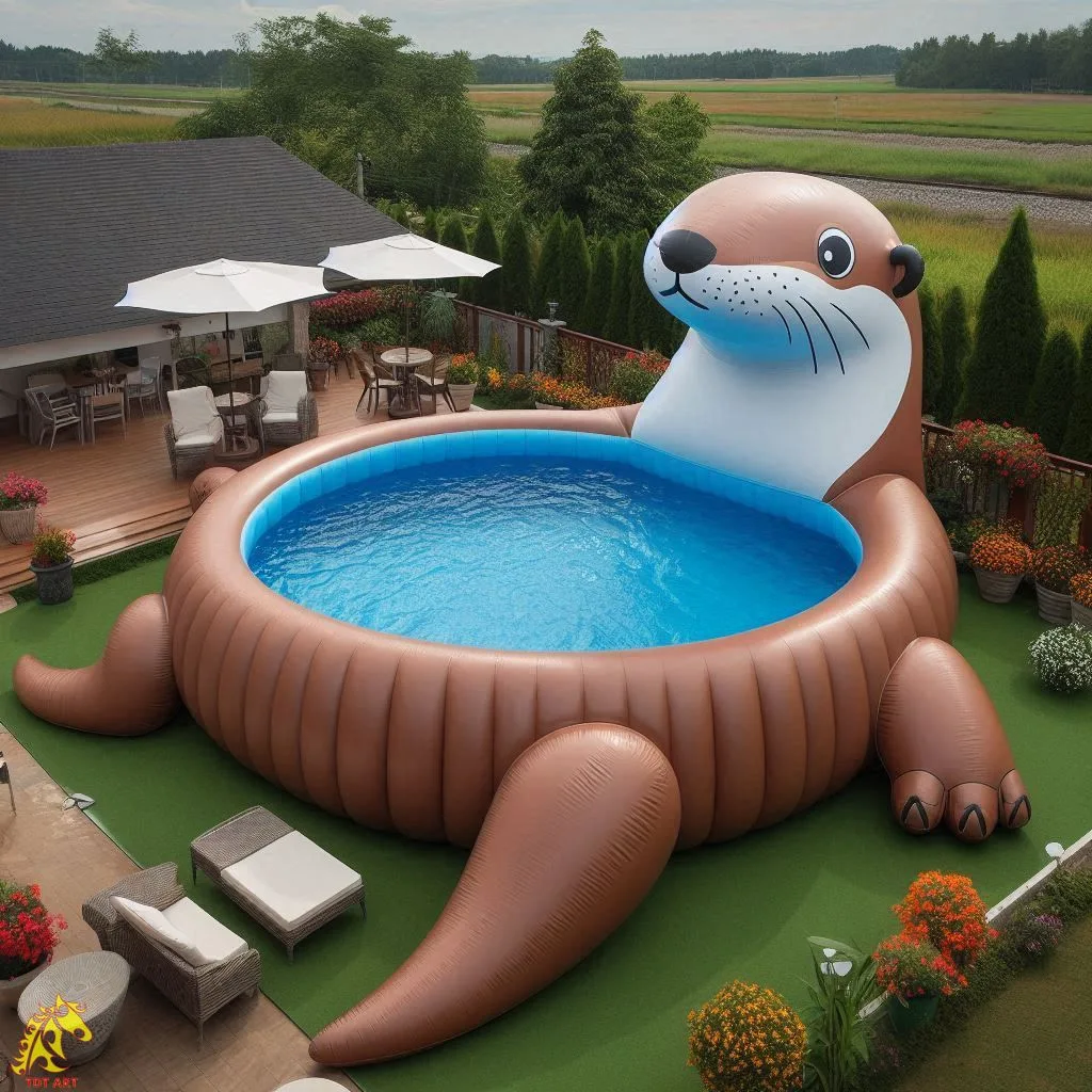 Giant Otter Inflatable Pool Design: A Splash of Fun and Creativity