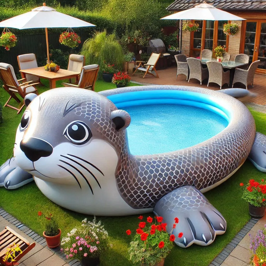 Giant Otter Inflatable Pool Design: A Splash of Fun and Creativity