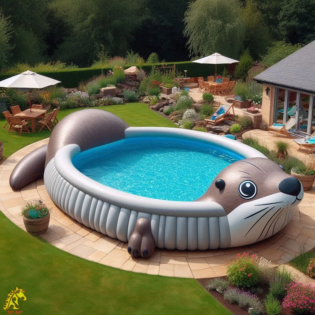 Giant Otter Inflatable Pool Design: A Splash of Fun and Creativity