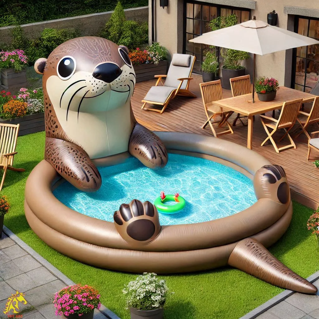 Giant Otter Inflatable Pool Design: A Splash of Fun and Creativity