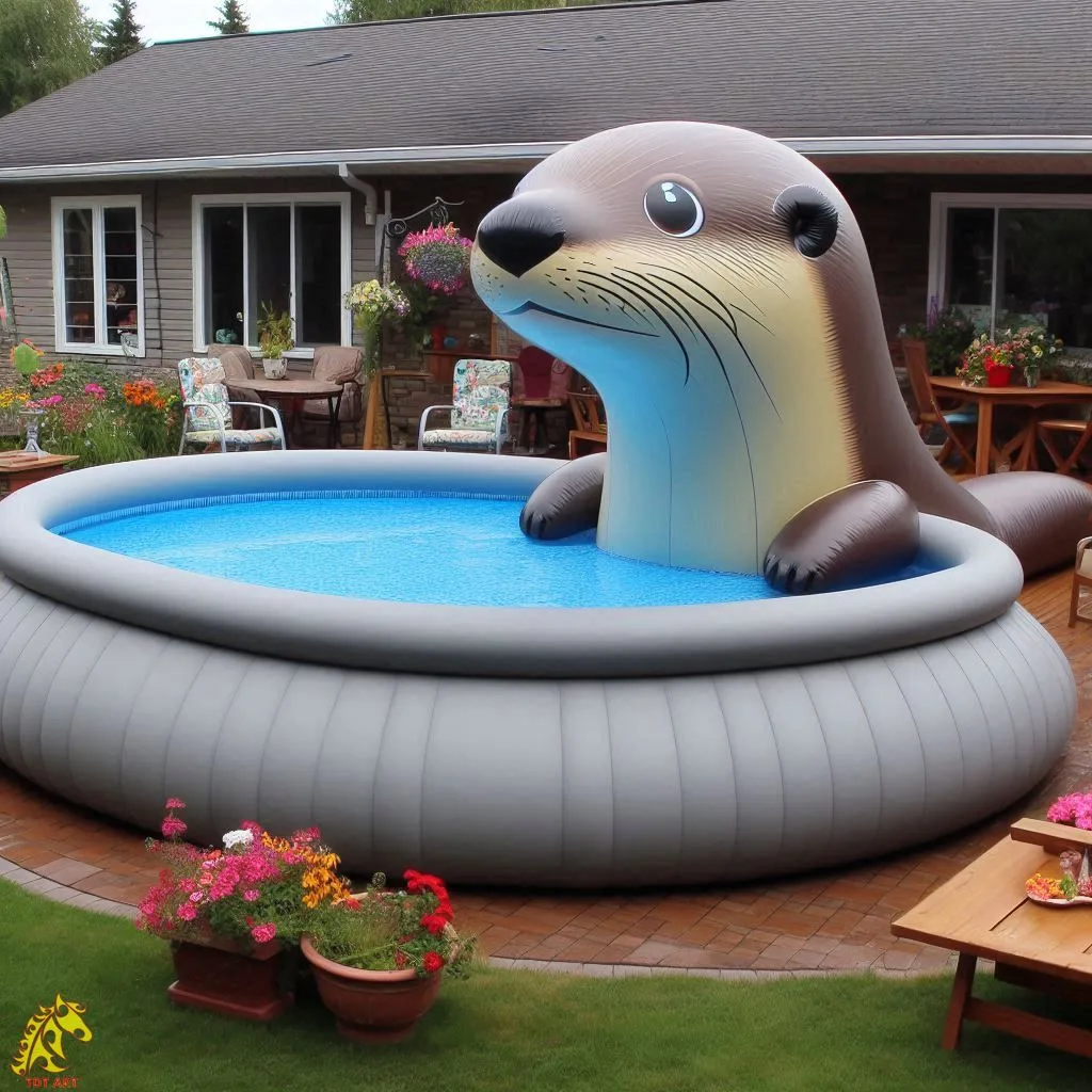 Giant Otter Inflatable Pool Design: A Splash of Fun and Creativity