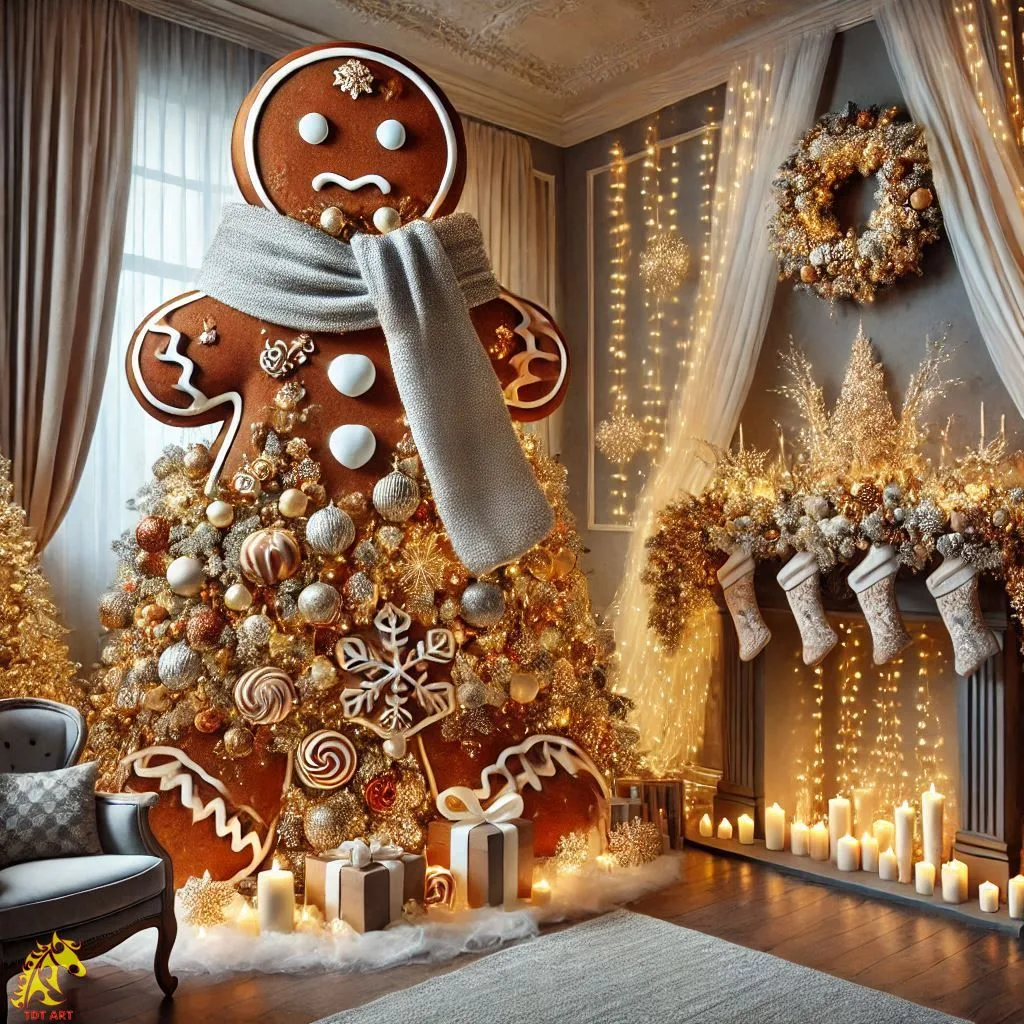 Gingerbread Christmas Tree Design: A Sweet Holiday Tradition