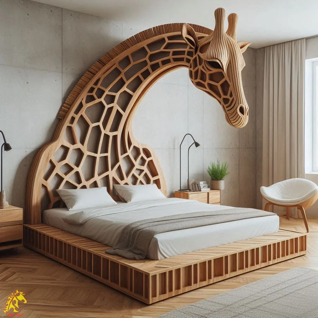 Giraffe Shaped Bed Design: A Whimsical Addition to Your Home