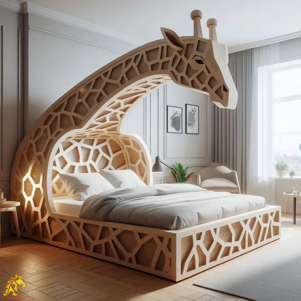 Giraffe Shaped Bed Design: A Whimsical Addition to Your Home